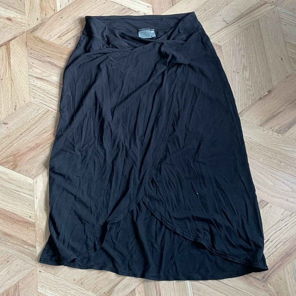 Athleta black casual skirt